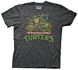 Mens Teenage Mutant Ninja Turtles Group T-shirt