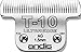 Andis Carbon-Infused Steel UltraEdge Dog Clipper Blade, Size-T-10, 1/6-Inch Cut Length (22305)