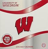 Wisconsin Badgers 2016 Calendar by 