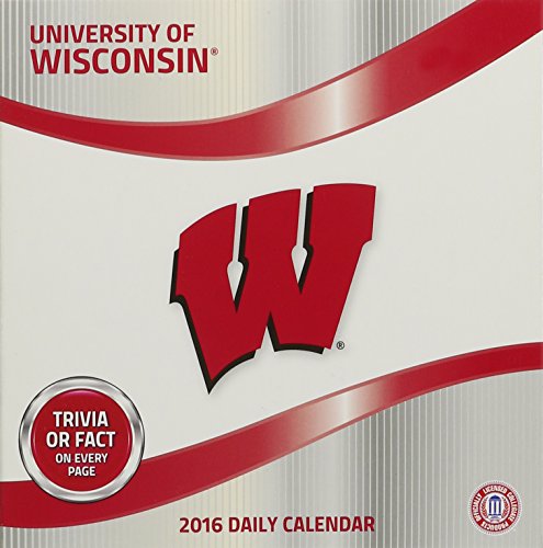 Wisconsin Badgers 2016 Calendar by Perfect Timing