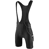 baleaf Men's Cycling Bib Shorts 4D Padded, Road Bike Cycling Bibs Biking Bicycle Shorts Gel Pockets UPF50+