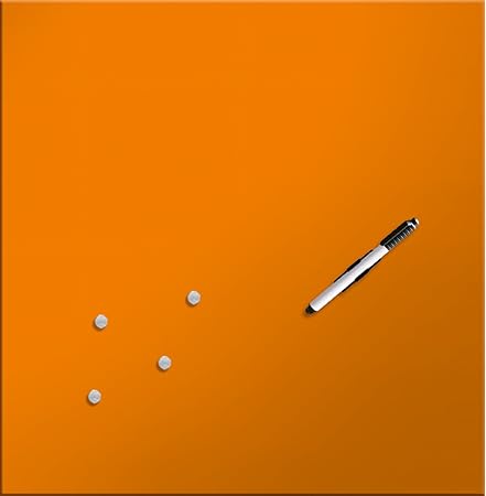 Eurographics Orange Tangerine 50X50 Memoboard, Glas, 50x50x2 cm