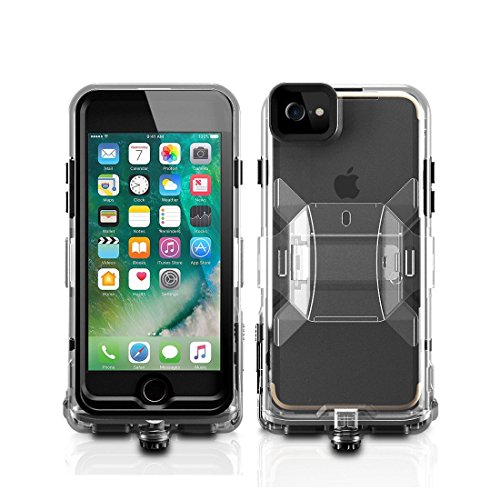UWEAR Waterproof Case for iphone 8 iphone 7 with Armband Belt,Running Swimming Diving Protective Case Cover,Shockproof / Dropproof / snowproof for Outdoor Water Sports (4.7 inch only) - Thumbnail 4
