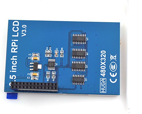 LANDZO-35-Inch-Touch-Screen-320480-for-Raspberry-Pi-3-Model-B-and-Pi-2-Pi-Zero-Pi-1-with-Touch-Pen--35-inch