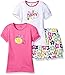 Gerber Girls' 3 Playwear Set 2/Shirts 1/Skort, Bee, 24 Months