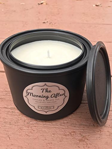 Scented Aromatherapy Candle 16 oz, Ginger, Morning After, Funny Gift, Aroma Kyoor Handmade, Baby, Pregnant, Hand Poured, Nausea Cure, After Valentine's Day, New Baby, New Mom Gift, Motion Sickness