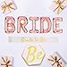 Partyly Bachelorette Party Decorations Kit - Bridal Shower Decorations - Bride to Be Sash - Bachelorette Party Supplies Banner and Balloons