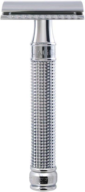 Edwin Jagger DE3D Safety Razor with Diamond Effect Handle