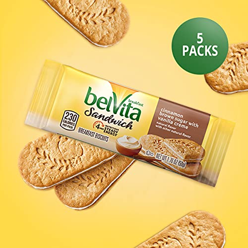 belVita Breakfast Sandwich Cinnamon Brown Sugar & Vanilla Creme