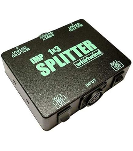 (未使用･未開封品)　whirlwind 1 IN 6 OUTパラレル ボックス SPLIT6 gsx453j Amazon.com: Whirlwind Split 6 : Musical Instruments