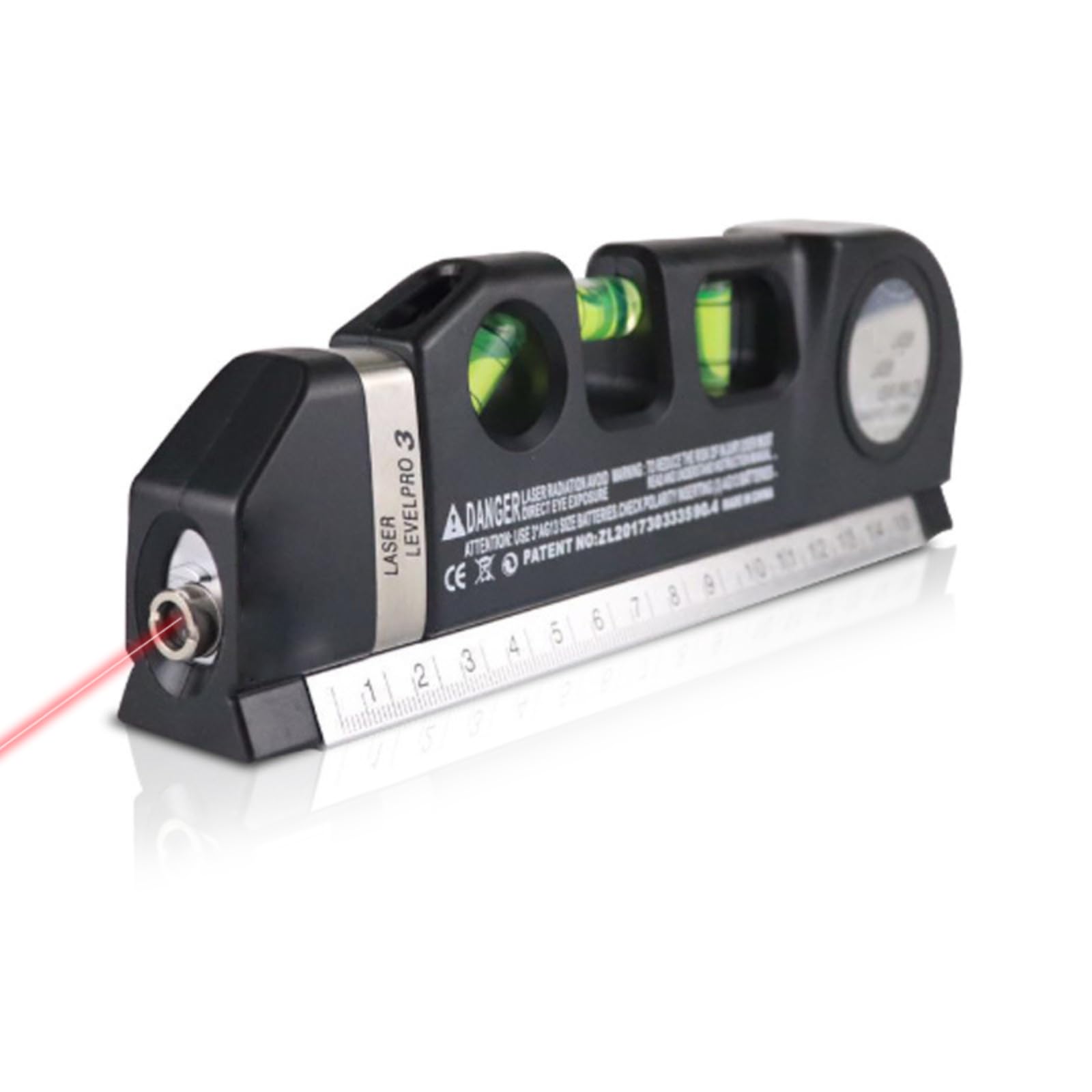 Flexible Accurate Laser Level with Tape for Precise Measuring