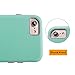 Veatool iPhone 7 Case [Dual Layer] Drop Protection and Premium Shock Absorption Technology with Rubber Back and TPU Bumper Cushion for iPhone 7 4.7 Inch(Mint Green)