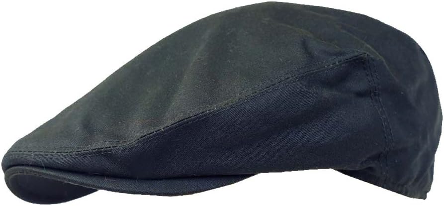 Failsworth Hats Wax Flat Cap Earland Brothers - Navy Blue Wax