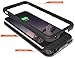 Trianium Atomic S 4000mAh Battery Case Compatible with iPhone 6s Plus and iPhone 6 Plus (5.5-inch) Phone -Extended Battery Charging Power Case - Black