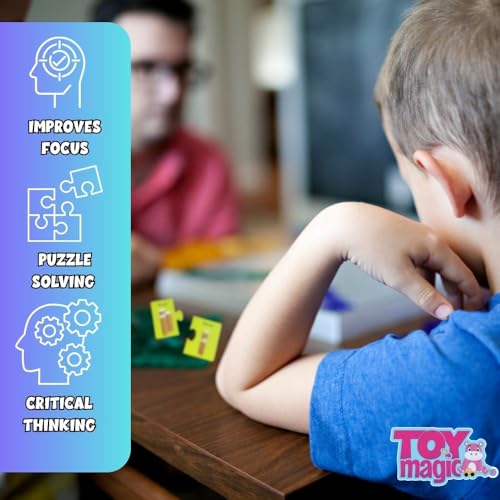 ToyMagic Opposites Early Learning Puzzle for Kids | 56 Sets – 112 Pieces | Educational Game for Toddlers Ages 3 & Up | Montessori Toy & Gift for Boys & Girls 2