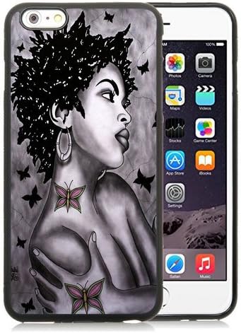 iPhone 6 Plus Case,Lauryn Hill Art Black Cover Fit For iPhone 6S Plus 5.5 Inches,TPU Case