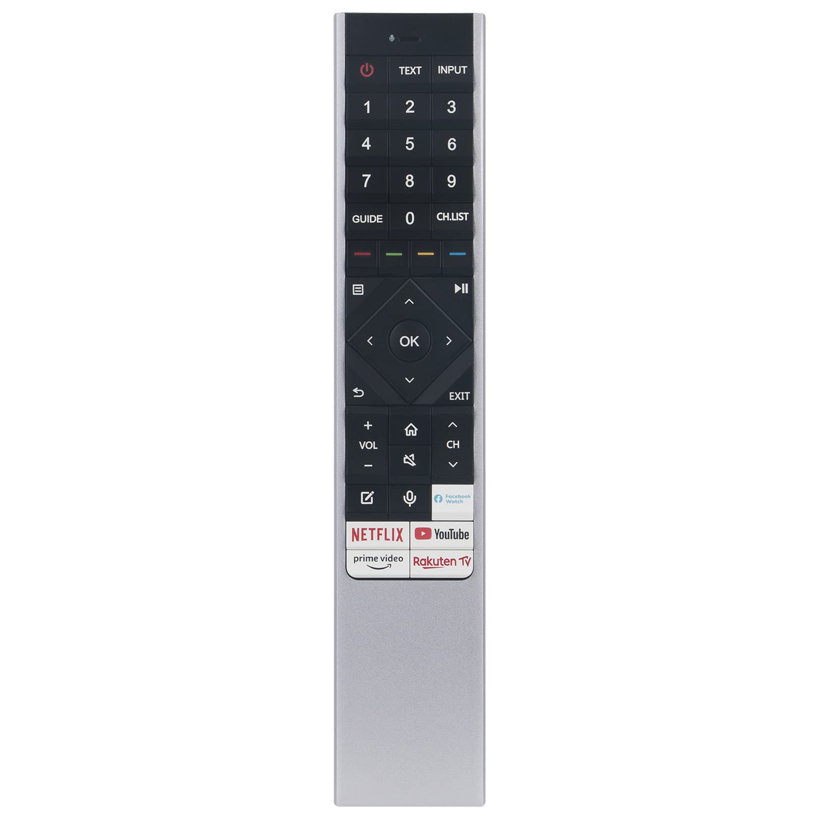 ALLIMITY ERF6F64H Remote Control Replace fit for Hisense QLED 4K TV 55U8GQ 65U8GQ 65U8QF 55U7QF 55A8G 65A9G 75U9GQ