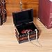 WaaHome Wooden Book Box Decorative Storage Boxes for Girls Women Men Gifts Home Decoration (6.3