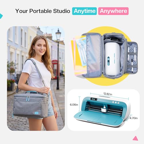 Likcut S41 Vinyl Cutter Machine, Creator Bundle with Carrying Case & Accessories | Smart Cutting Machine for DIY Vinyl, HTV, Cardstock, Paper Crafts and Home Decor