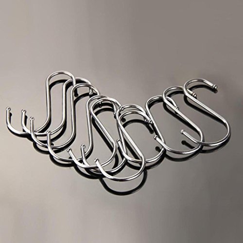 image for Appoi Metal Storage Rack Holders,Stainless Steel Metal S Hooks Kitchen