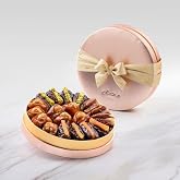Bateel Rose Gold Collection | Premium Filled Dates | Small Round Box | 12 oz