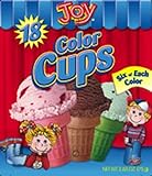 Joy Cone Color Cup Cone, 18-Count (Pack of 8)