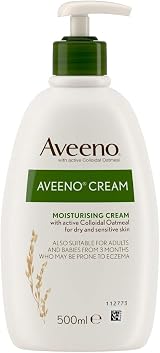 Aveeno Moisturising Cream 500ml 2 Pack view 2