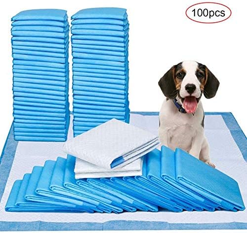 Puppy Pads 56x56 cm - Premium Non-Slip Pee Pads for Dogs/Super Absorbent/Leak-Proof 6-Layer Design/Odour Elimination/Fast Absorbing Pet Potty Training Pads (Pack of 50)