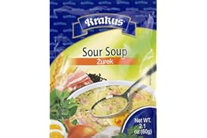 KRAKUS POWDERED SOUR SOUP 2.11 oz x 3 pack/ ZUPA ZUREK 60 g x 3 pack Made in Poland. Traditional Polish Easter Soup.