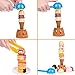 54PCs Balance Toy Kids Games Scoop Stacking Toys, Pretend Play Food, Ice Cream Cone Desserts Tower - Balance Game for Kids Birthday Gift