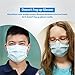 Disposable Surgical Face Masks (50 pcs) For Pollen dust Medical Allergy Cough Flu Cold Protection- (3+1) Filter Layer No Fogging Rainbow Color