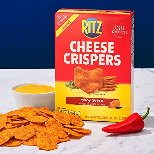 RITZ Cheese Crispers Spicy Queso Baked Chips, 6 7 Oz Boxes on Galleon Philippines