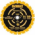 DeWalt DW3599B10 Ultra Thin Rahmenklinge – 7 1/4 Zoll, 24 Zähne, Schmale Schnittfuge