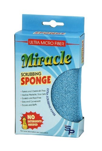 Ultra Micro Fiber Miracle Scrubbing Sponge 1 Pack (Blue) by Superior
Performance Inc Ultra Micro Fiber Miracle Scrubbing Sponge 1 Pack (Blue) by Superior
Performance Inc