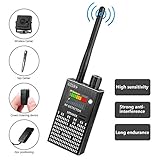 Eilimy Anti-Spy Wireless RF Signal Detector [2019 Latest Upgrade]BUG GPS Hidden camera Signal Detector，for Hidden Camera GSM Eavesdropping Device GPS Radar Radio Scanner Wireless Signal Device Finder