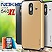 Nokia Lumia 640 XL Case, Evocel Dual Layer Armor Protector Case For Nokia Lumia 640 XL- Retail Packaging, Shadow Blue