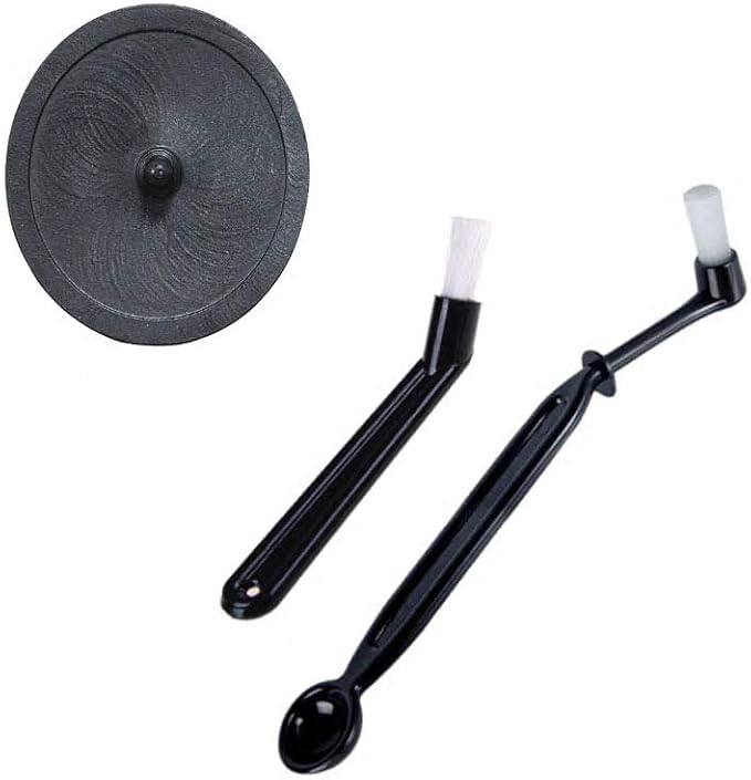 Coffee Machine Cleaning Brush with Spoon，Semiautomatic