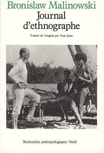 Journal d'ethnographe by Bronislaw Malinowski