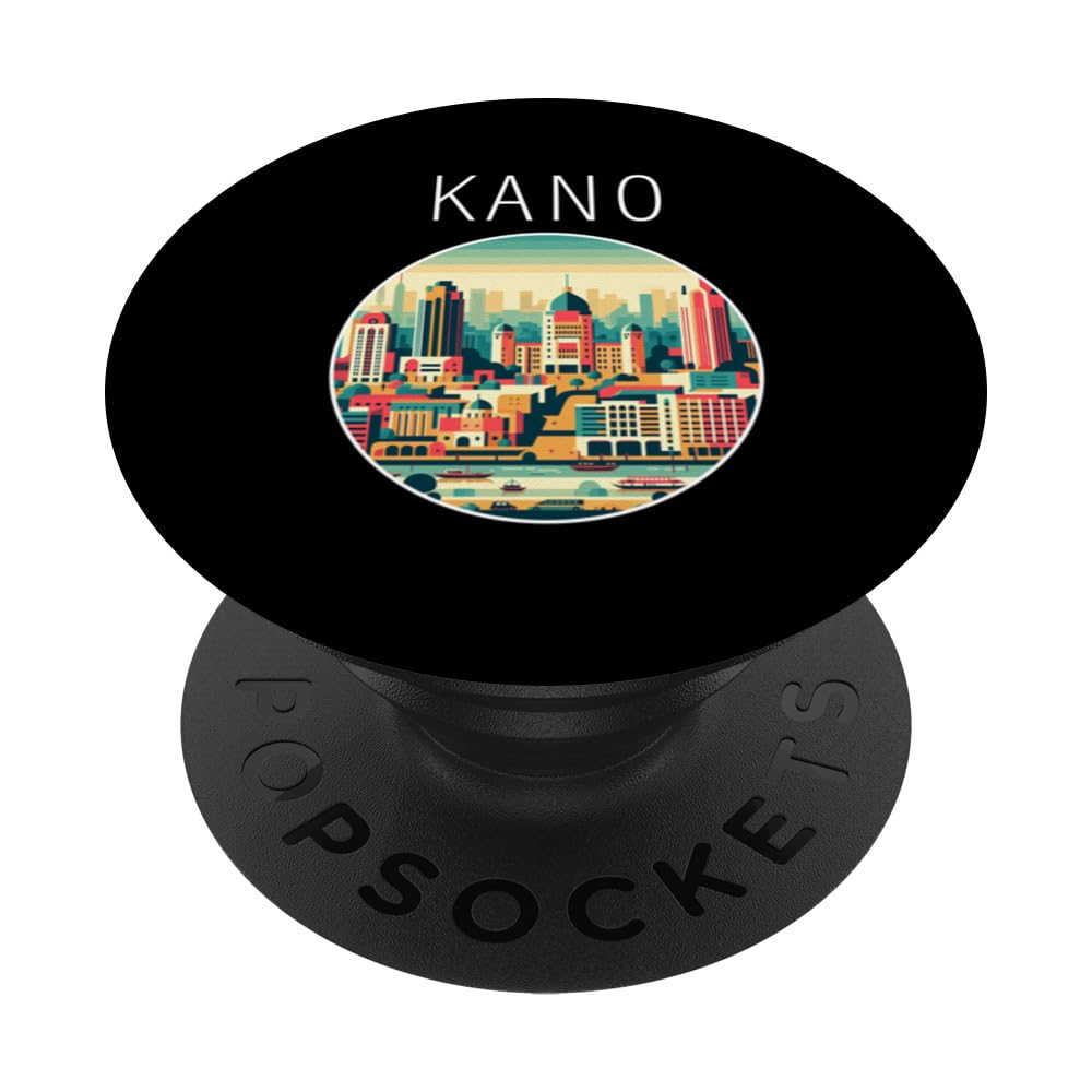 Kano scenery Art Deco PopSockets Swappable PopGrip