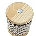 ammoon Wooden Cabasa Small Size Percussion Band Student Children Kid Instrument Pop Hand Shaker