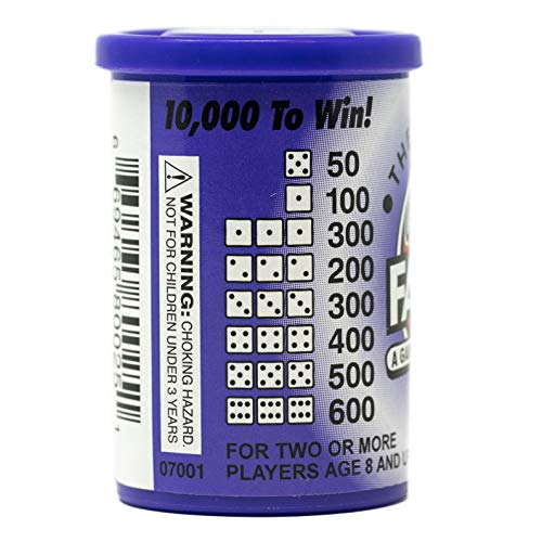Farkel Purple Pocket Dice Game