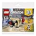 LEGO Creator 3 in 1 Pug, Turkey, and Koala Bear (30542) Bagged