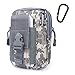 G4Free Tactical Molle Pouch Compact EDC Utility Gadget Waist Bag Pack with Cell Phone Holster for CCW Guns,iPhone 6 Plus(ACU)
