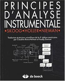 Principes d'analyse instrumentale