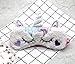 [3 PACK] MicroBird Unicorn Sleeping Mask Cute Unicorn Horn Soft Plush with silk, Blindfold Eyeshade for Kids and Women
