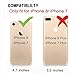 ZVEdeng Wallet Case Compatible with iPhone SE2/8/7 4.7INCH, Rotational Wallet Phone Case with Credit Card Holder Slot Leather Shockproof Case Protective Cover Magnetic Flip Case Handbag Purse-Brown