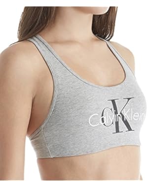 Women's Logo Cotton Lightly Lined Bralette