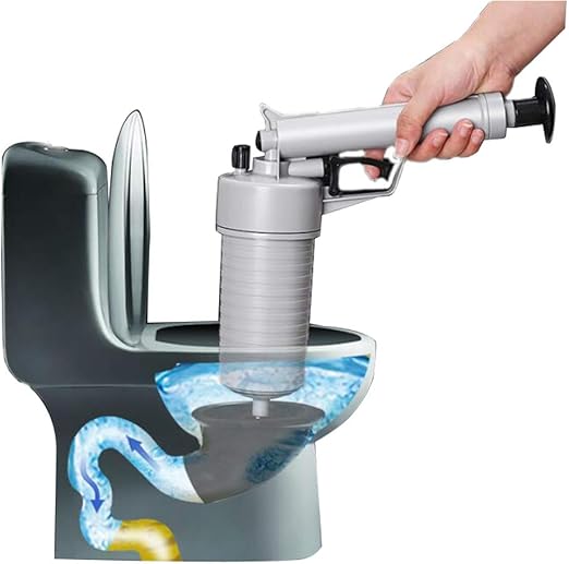 Ylumin Der Abfluss Verstopft Blaster Druckpumpe Sauberer Hohen Druck Machtiger Arbeiter Spule Kolben Opener Sauberer Pumpe Fur Bad Und Wc Bad Dusche Wc Kuche Verstopften Rohr Badewanne Weisse Amazon De Kuche Haushalt