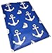 Poly Mailers Nautical Anchor & Sailboat Designer Mailers Shipping Envelopes Blue Boutique Custom Bags #SmileMail (100 10x13)