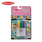 Melissa & Doug On the Go Stained Glass Coloring Pad - Fairy Tale